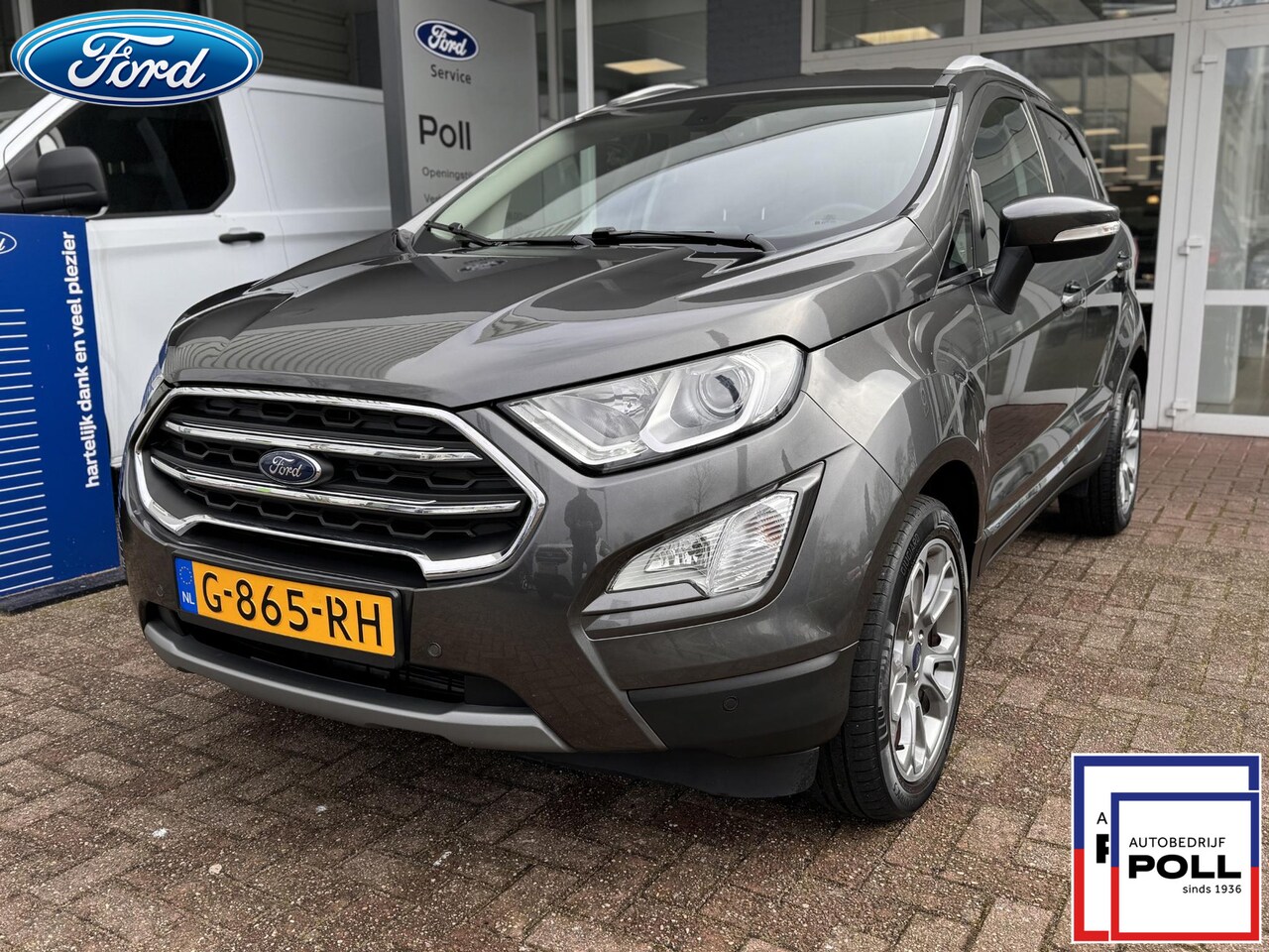 Ford EcoSport - 1.0 EcoBoost Titanium B&O Navi Camera Trekhaak Winter Parking pack Dodehoek detectie Priva - AutoWereld.nl