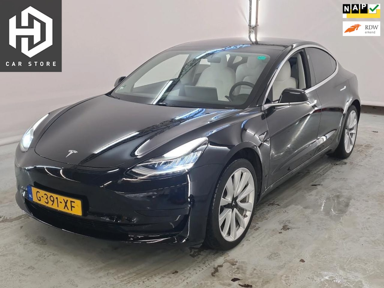 Tesla Model 3 - Standard RWD Plus 60 kWh 86% SOH AutoPilot 19 '' Velgen Trekhaak - AutoWereld.nl