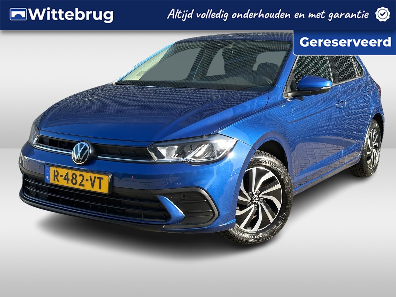 Volkswagen Polo - 1.0 TSI Life / Navigatie / Parkeersensoren V+A / Lichtmetaal 15 inch P4 - AutoWereld.nl