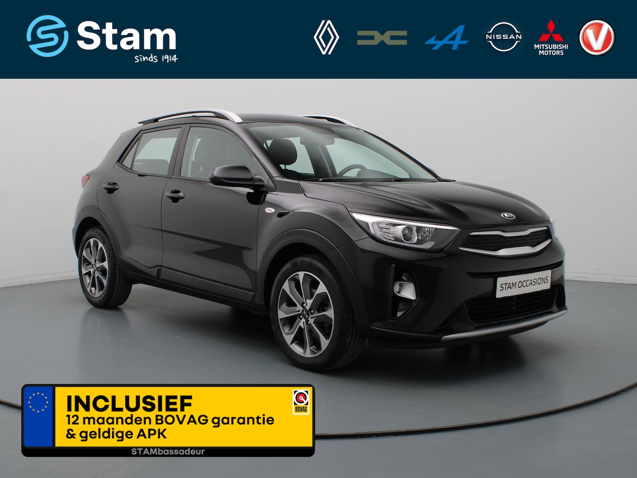 Kia Stonic - 1.0 T-GDi DynamicLine Airco | Camera | Cruise | Parkeersens. achter | 17" Velgen - AutoWereld.nl