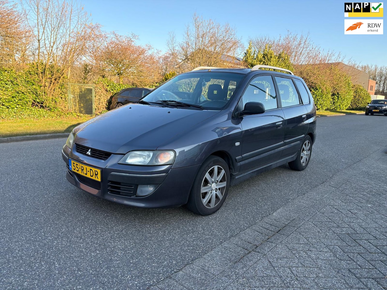 Mitsubishi Space Star - 1.8 Instyle Silver*Airco*Cruise*Trekhaak - AutoWereld.nl