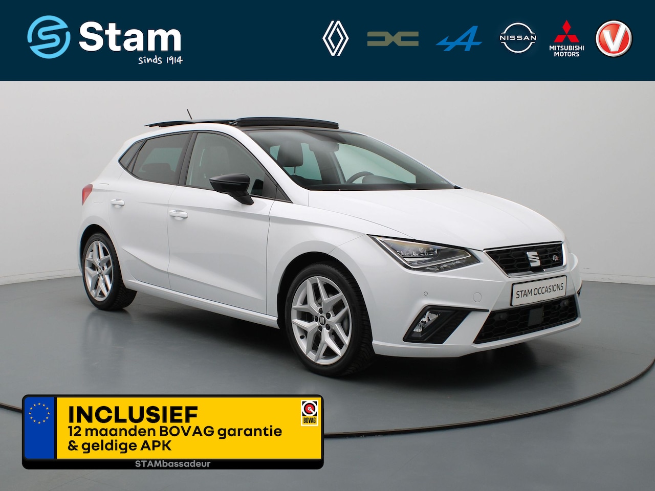 Seat Ibiza - 111pk TSI FR Limited Edition AUTOMAAT Camera | Climate | Adapt. Cruise | Parkeersens. v+a - AutoWereld.nl