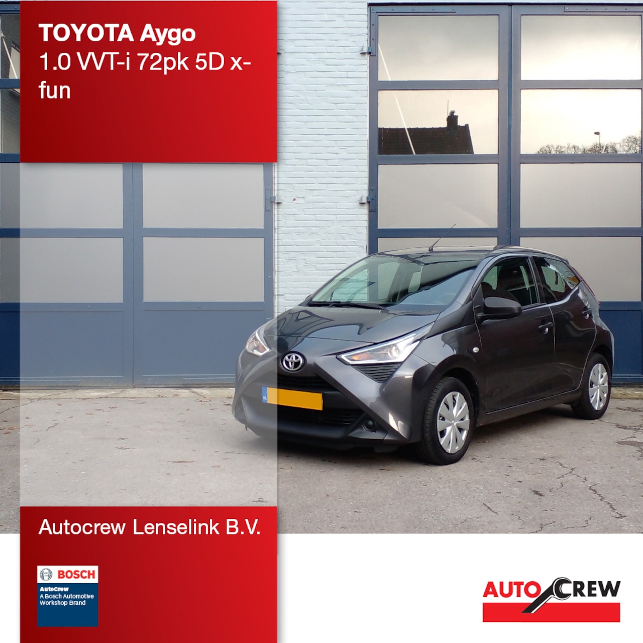 Toyota Aygo - 1.0 VVT-i 72pk 5D x-fun | Origineel NL | - AutoWereld.nl