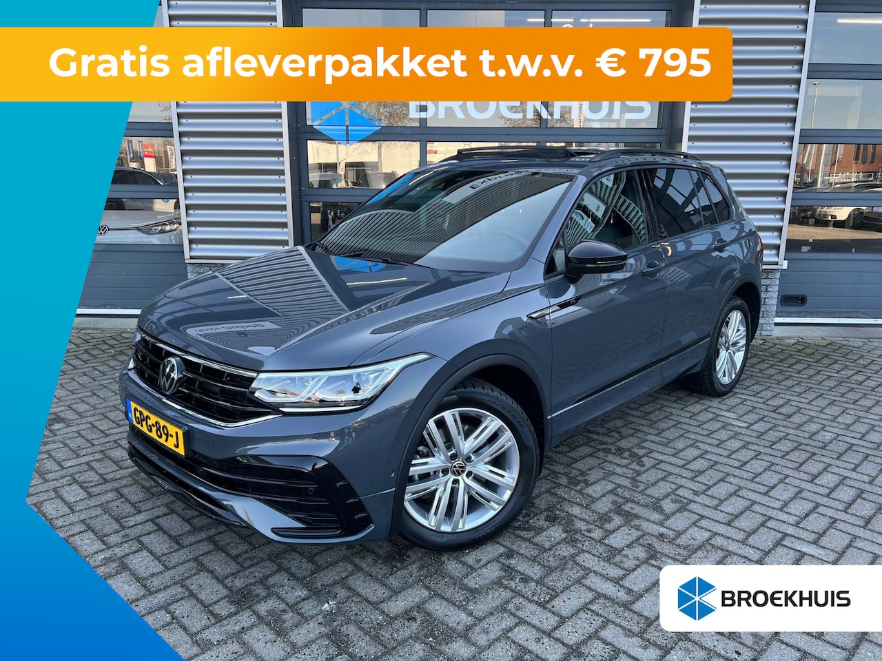 Volkswagen Tiguan - R-Line 2.0 TSI 190 pk 4Motion 7-DSG | Trekhaak wegklapbaar | Achteruitrijcamera | Elektris - AutoWereld.nl