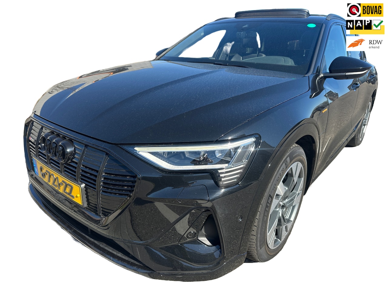 Audi e-tron - 50 Quattro*S-Line Black-Edition*|71 kWh|LEDER|PANO|ACC|CARPLAY|STOELVERW.|1e EIG.|INCL.BTW - AutoWereld.nl