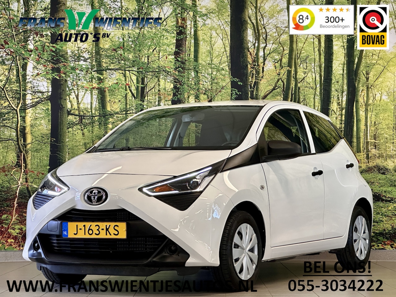 Toyota Aygo - 1.0 VVT-i x | Origineel Nederlands | BTW Aftrekbaar | Isofix | Bandenspanningssysteem | St - AutoWereld.nl