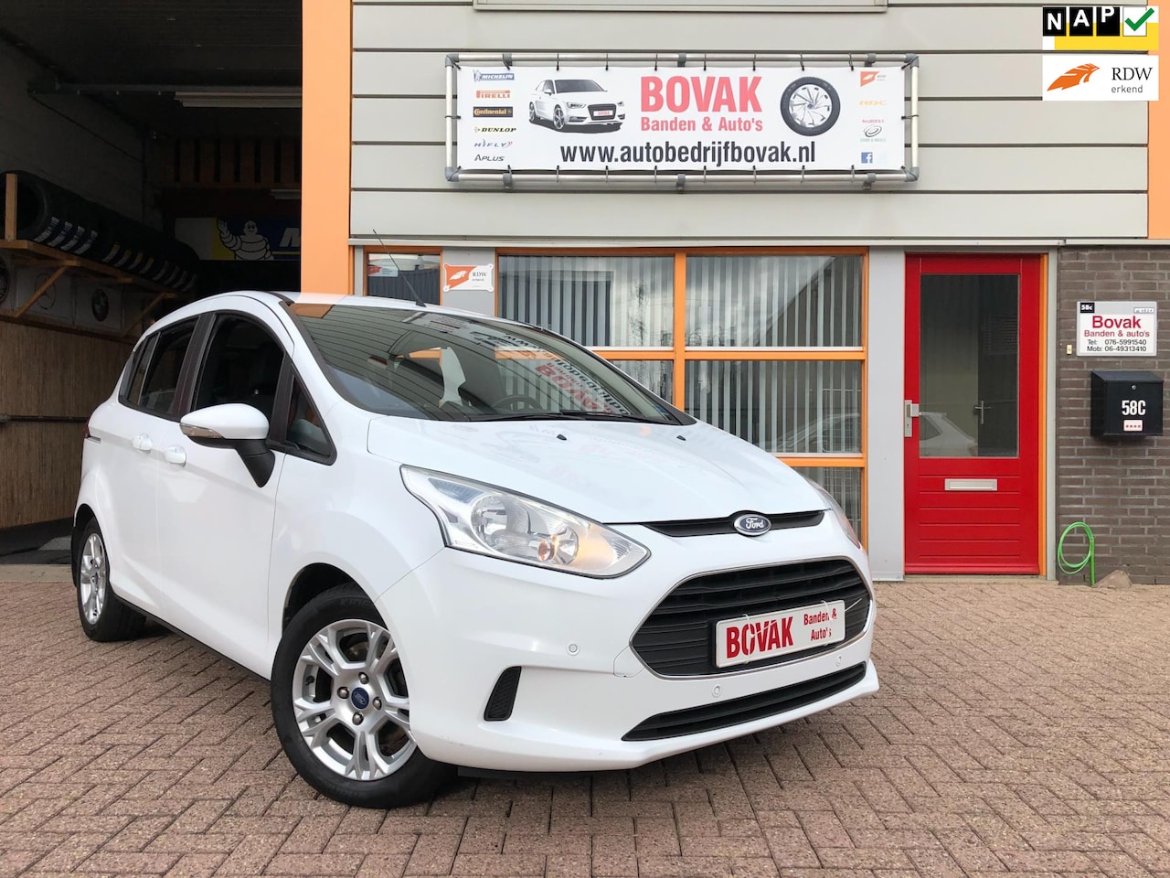 Ford B-Max - 1.0 EcoBoost Ambiente White edition - AutoWereld.nl