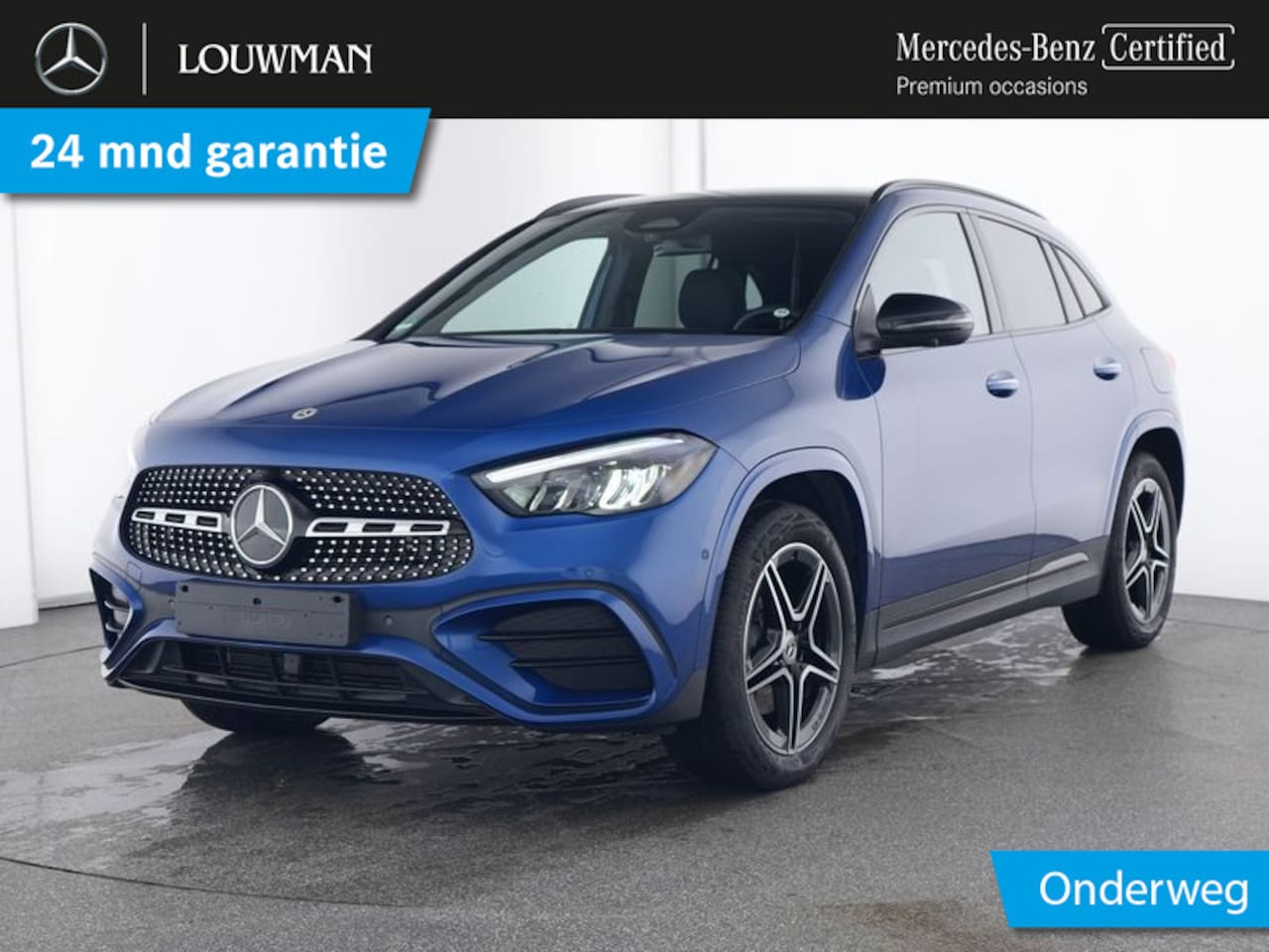 Mercedes-Benz GLA-Klasse - 250 e AMG Nightpakket | Trekhaak | Panoramadak |  Distronic | Keyless Go | 360 gr Camera | - AutoWereld.nl