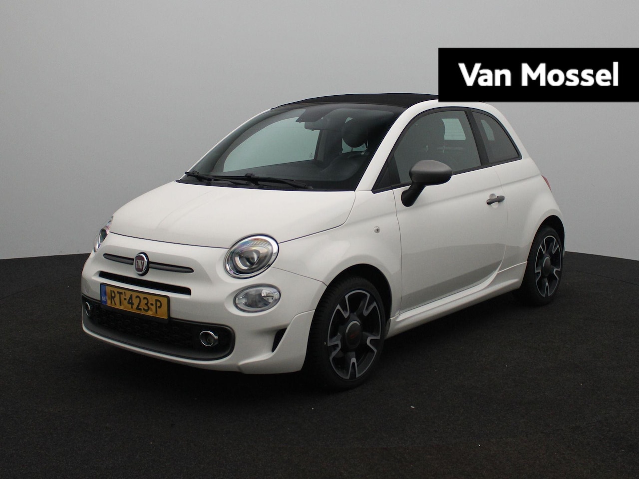 Fiat 500 C - 0.9 TwinAir Turbo Sport | Half Leder | Parkeersensoren | Apple CarPlay | Airco | Cruise Co - AutoWereld.nl