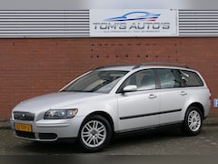 Volvo V50 - 1.8 clima. half leder. zeer mooi. apk bij levering