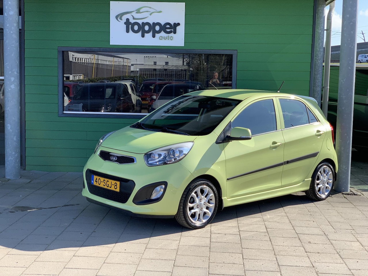 Kia Picanto - 1.2 CVVT Comfort Pack | Led | Airco | USB | Aux | Nieuwe APK | - AutoWereld.nl