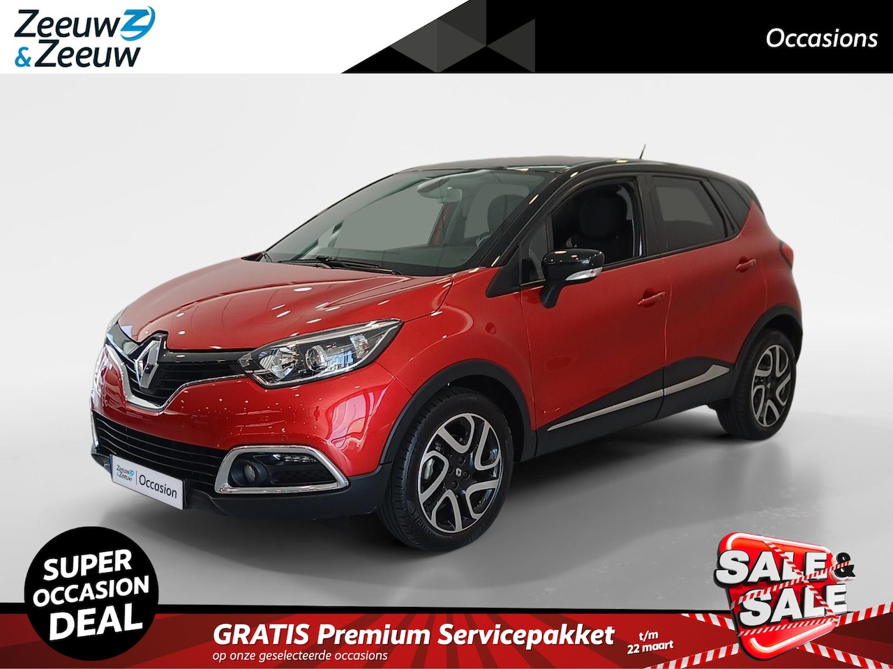 Renault Captur - 1.2 TCe Dynamique *Automaat*Navi+Camera*Climate Control*Dealer Onderhouden! - AutoWereld.nl