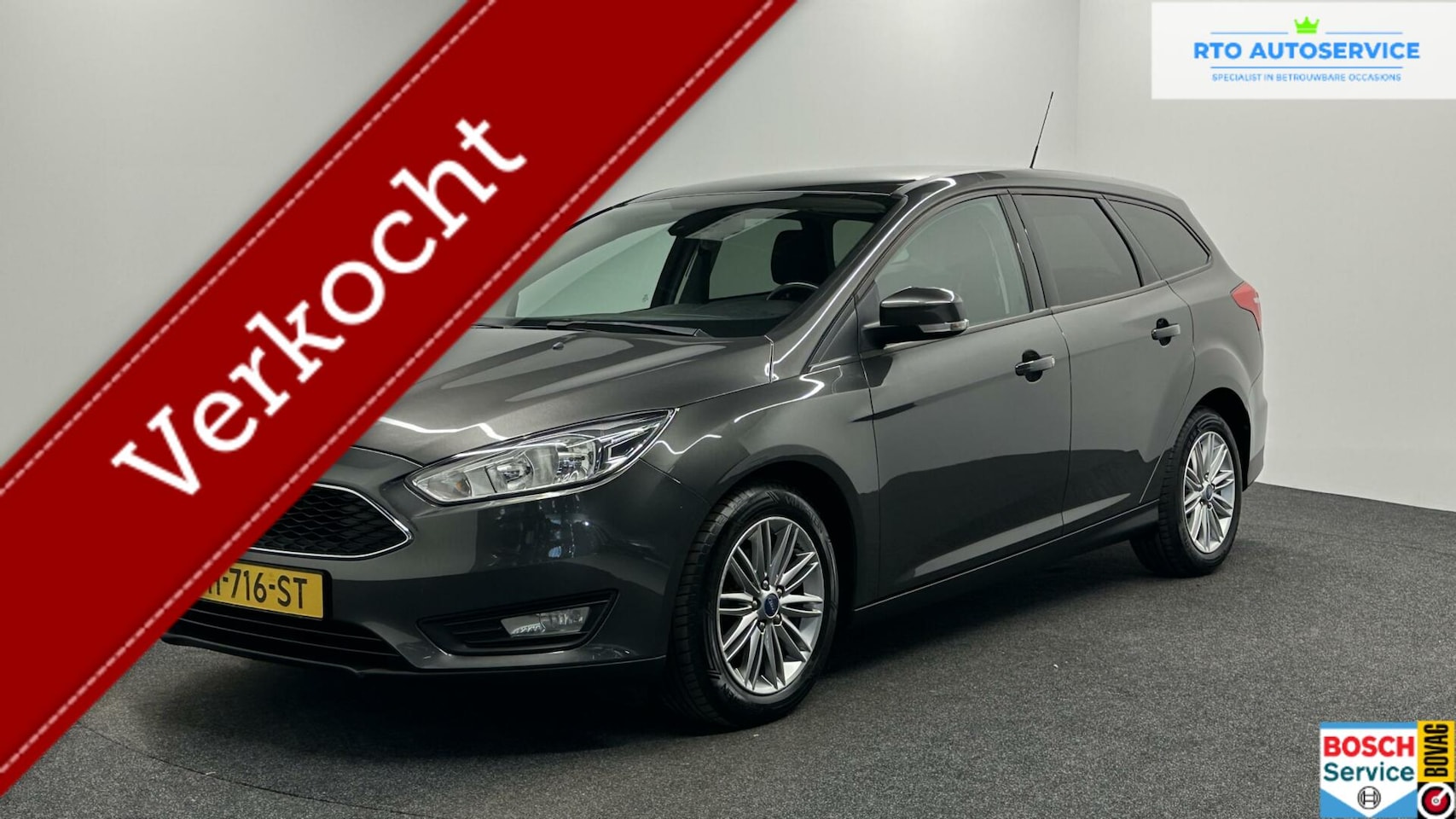 Ford Focus Wagon - 1.0 Titanium Edition CRUISE LM NAVIGATIE - AutoWereld.nl