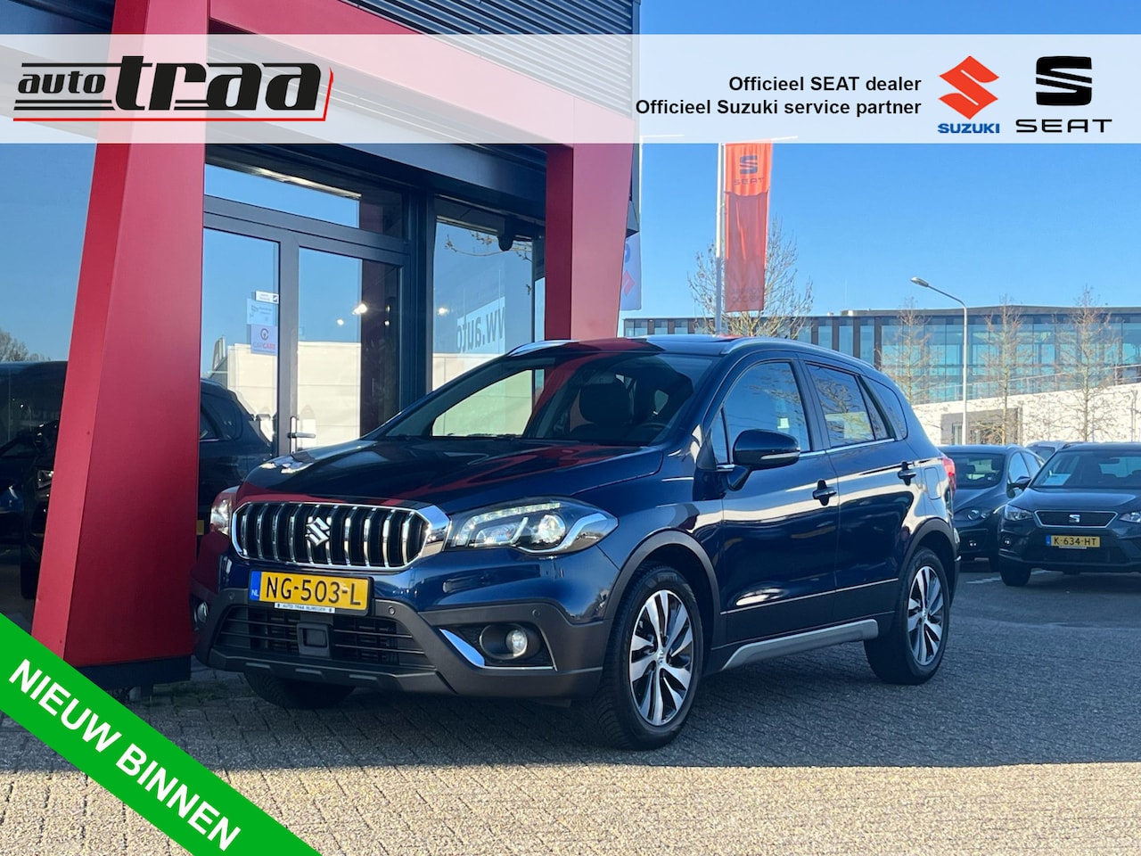 Suzuki S-Cross - 1.0 Boosterjet High Executive / Pan.dak / Leer / - AutoWereld.nl