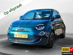 Fiat 500 C - La Prima 42 kWh (119 PK) 1e-Eig. & Dealer-Onderh. BOVAG-Garantie. NL-Auto. Parelmoer, Leer