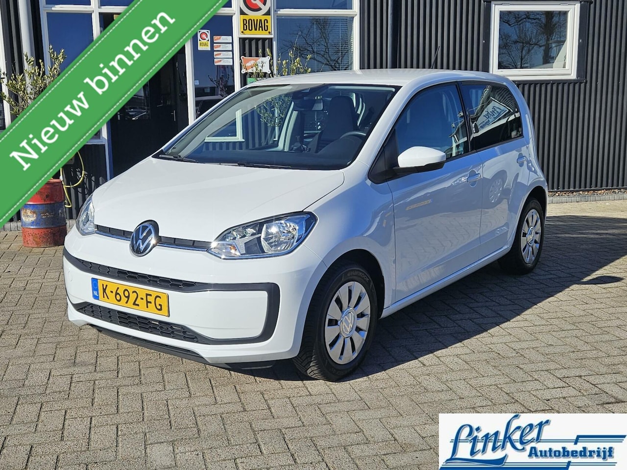 Volkswagen Up! - 1.0 BMT move up! 5DRS AIRCO DAB BLUETOOTH RIJSTROOKSENSOR - AutoWereld.nl