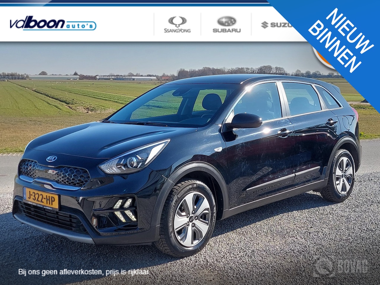 Kia Niro - 1.6 GDi Hybrid ComfortLine AUTOMAAT | CLIMA | CRUISE | rijklaarprijs!! - AutoWereld.nl