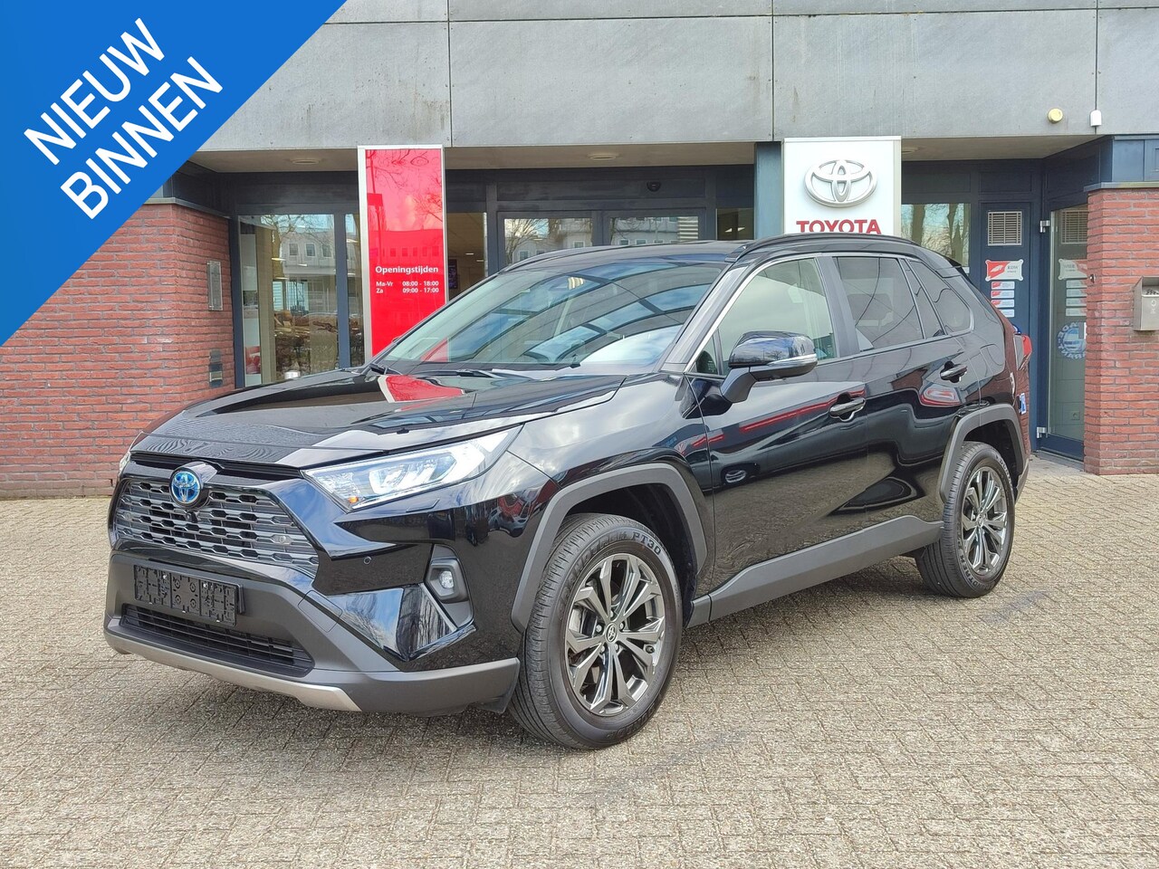 Toyota RAV4 - 2.5 HYBRID EXECUTIVE STOEL/STUURVERW 360° CAMERA LEER JBL-AUDIO 18'' LM-VELGEN EL-ACHTERKL - AutoWereld.nl