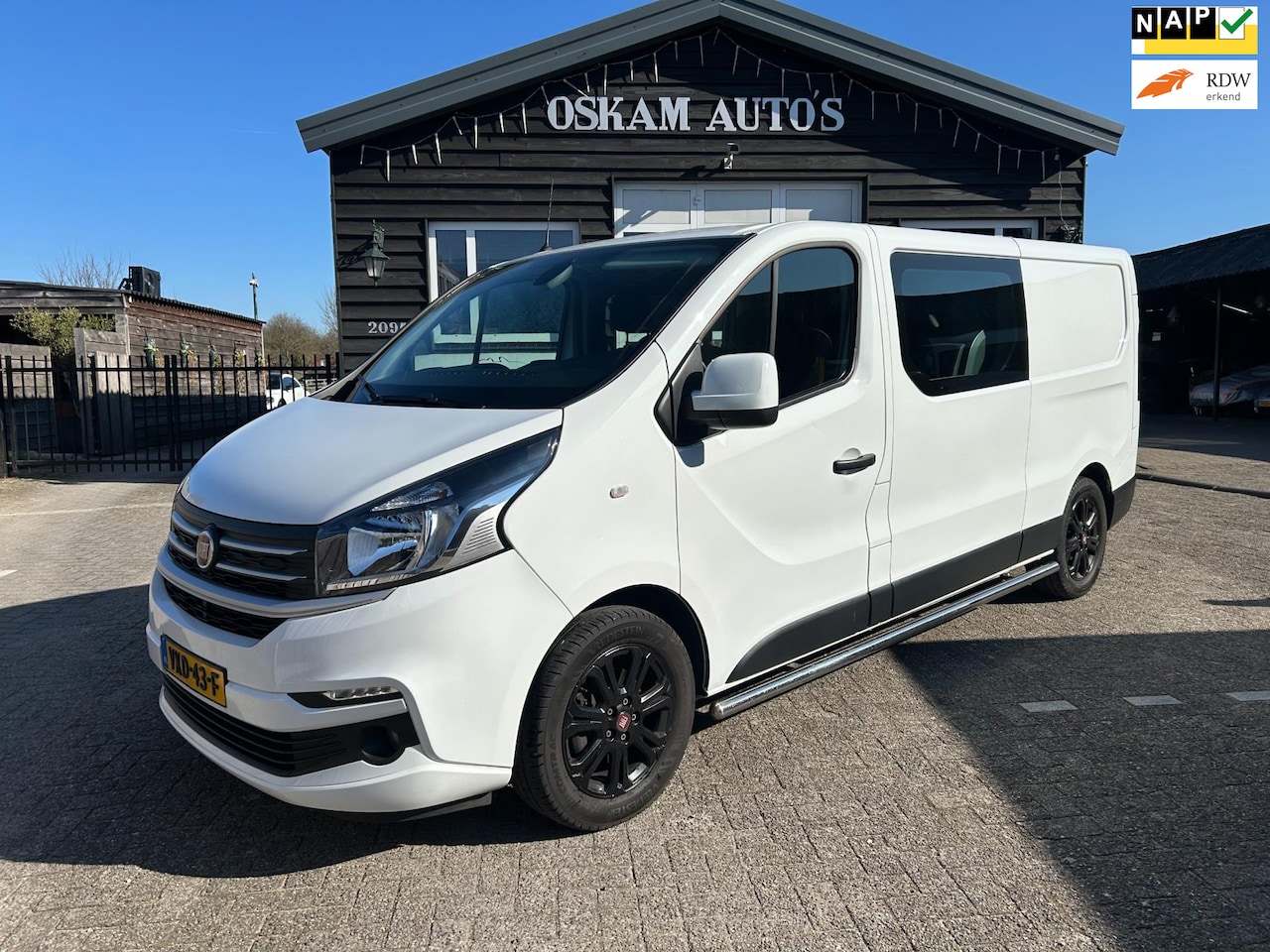 Fiat Talento - 2.0 MultiJet L2H1 SX Dubbel cabine Automaat 6-persoons - AutoWereld.nl