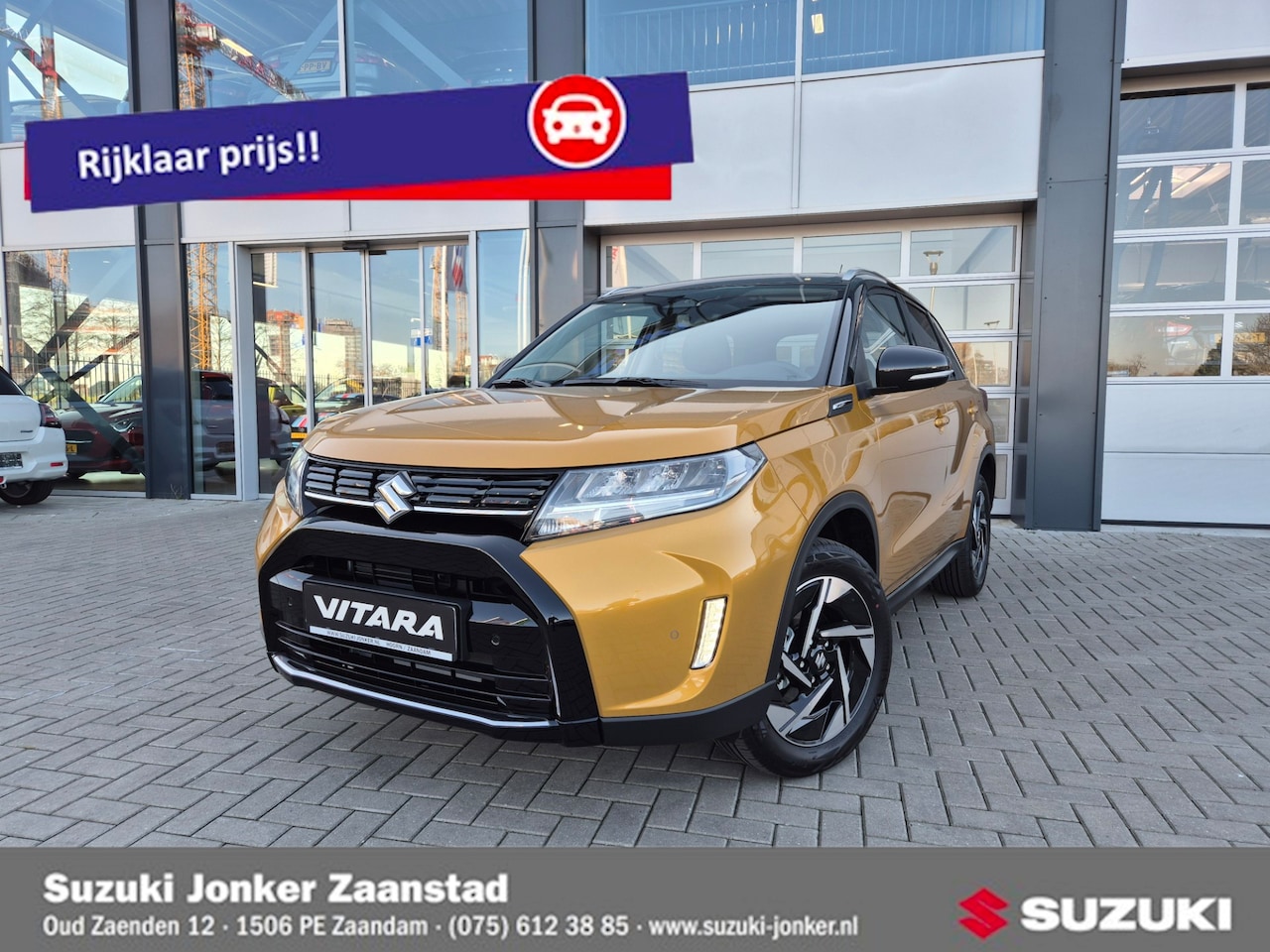 Suzuki Vitara - 1.5 Hybrid Style Automaat Panodak >>€1.500 VOORRAAD KORTING<< - AutoWereld.nl