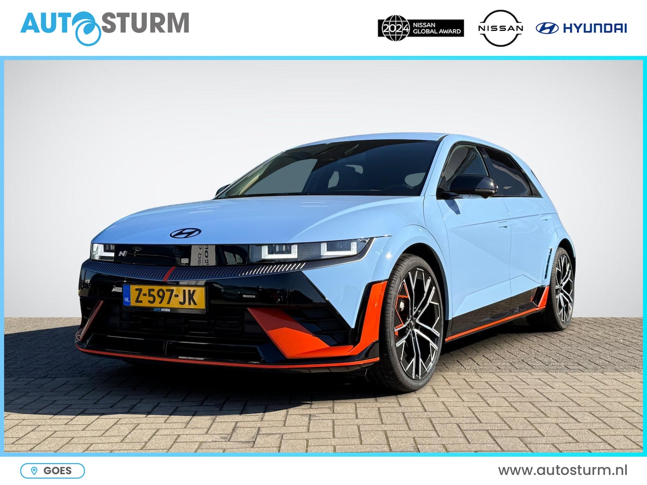 Hyundai IONIQ 5 - N AWD 84 kWh Direct Beschikbaar! | Performance Blue | Schaalstoelen | Head-Up Display | Sc - AutoWereld.nl