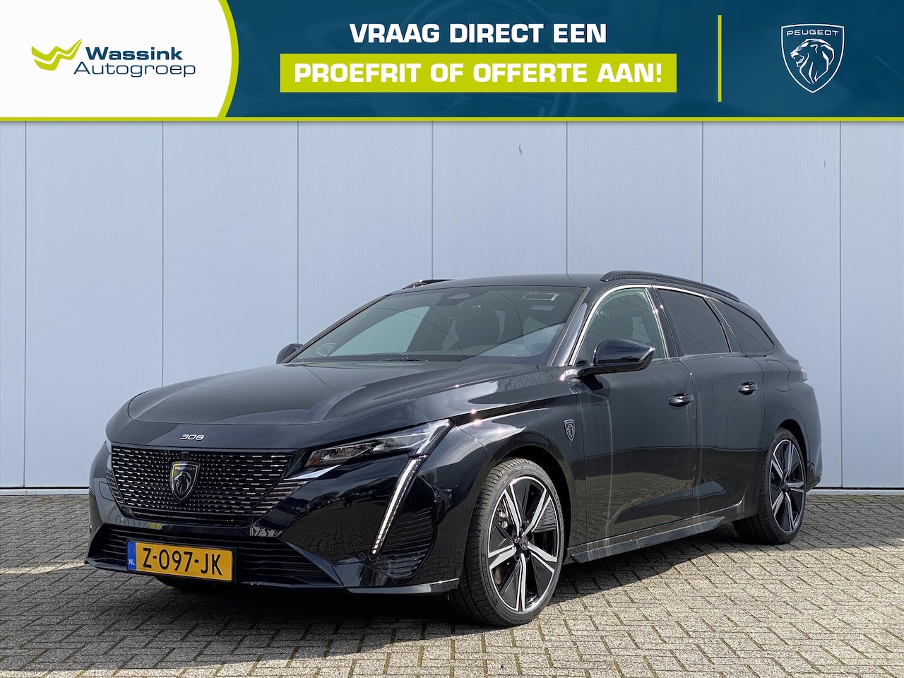 Peugeot 308 SW - 1.6 HYbrid PHEV 180pk e-EAT8 GT | Navigatie | 360* Camera | CarPlay | Adaptive Cruise | El - AutoWereld.nl