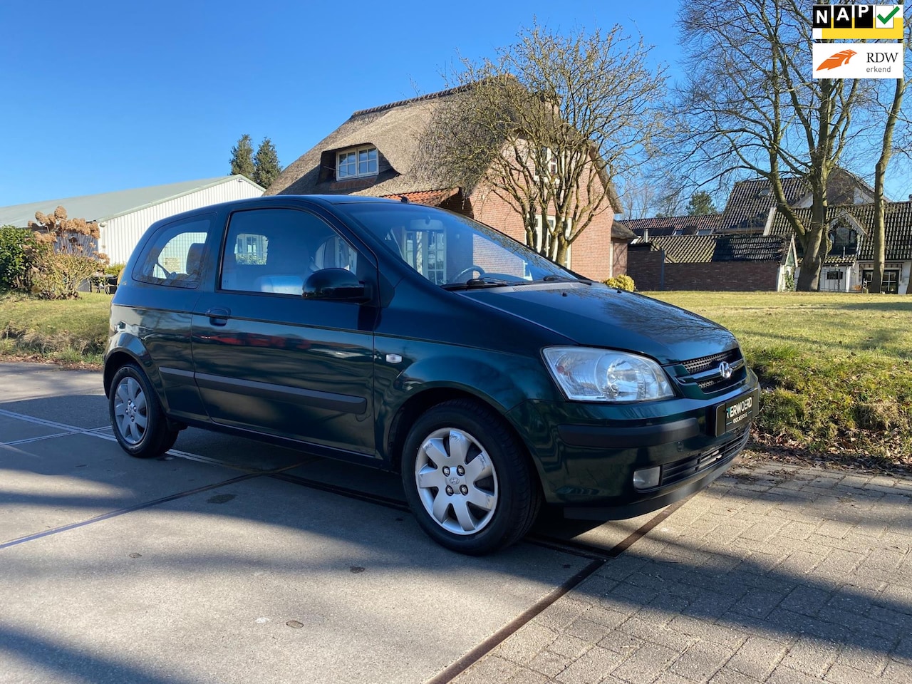 Hyundai Getz - 1.3i GLS|1E EIGENAAR|AUTOMAAT|AIRCO|2 KEYS|NL-AUTO|NAP|BOEKJES - AutoWereld.nl