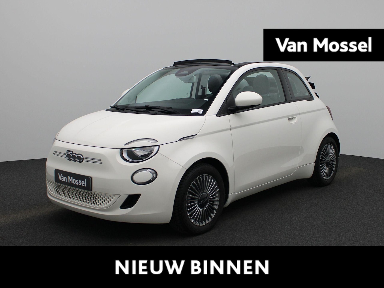 Fiat 500 C - 500e Icon 42 kWh | Cabrio | Navigatie | Stoelverwarming | | Cruise Control - AutoWereld.nl