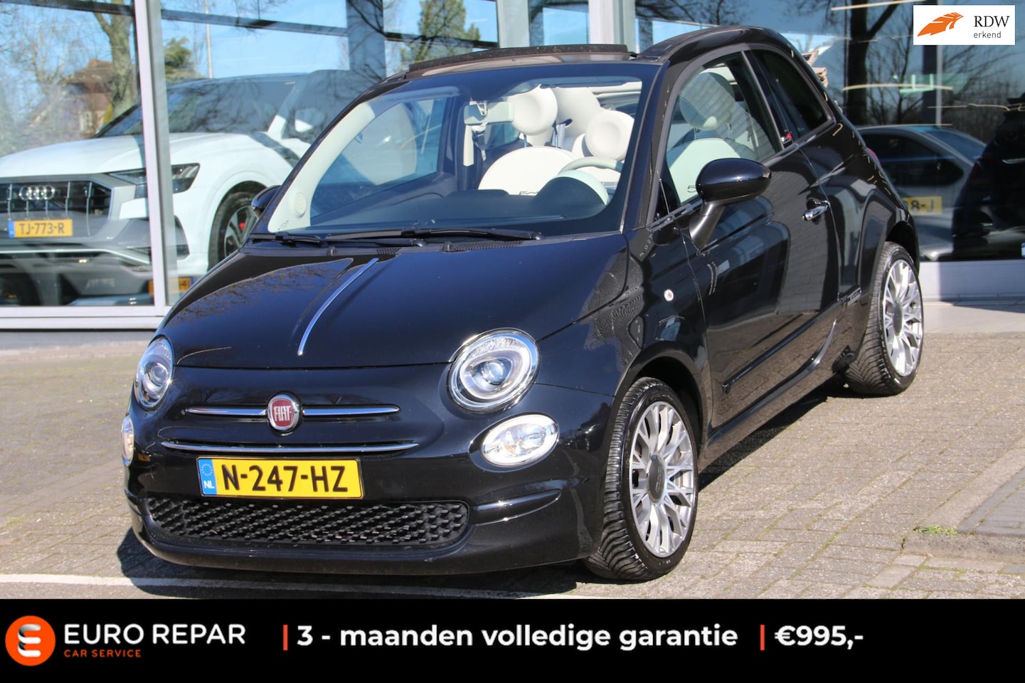 Fiat 500 C - 0.9 TwinAir Turbo Lounge NAVI - AutoWereld.nl