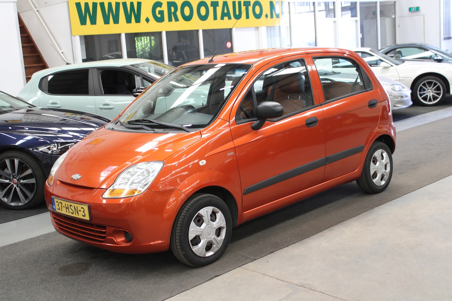 Chevrolet Matiz - 0.8 Style NAP, Airco, Isofix, Stuurbekrachtiging - AutoWereld.nl