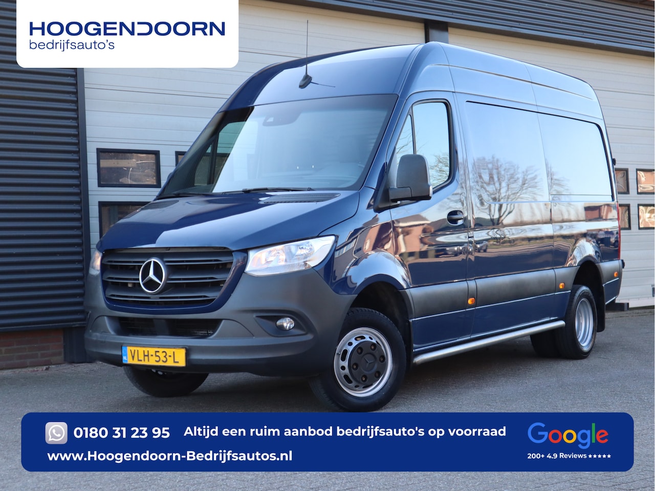 Mercedes-Benz Sprinter - 519 CDI Euro 6 Automaat L2H2 - MBUX - Camera - Cruise - AutoWereld.nl