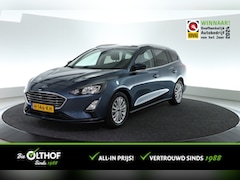 Ford Focus Wagon - 1.5 EcoBoost Titanium Business | TREKHAAK - 1500kg | STOEL- STUURVERW. |