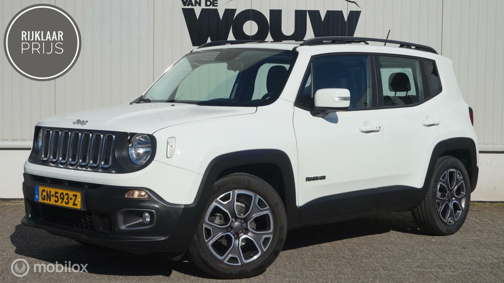 Jeep Renegade - 1.4 MultiAir Panoramadak | Trekhaak | Cruise control - AutoWereld.nl