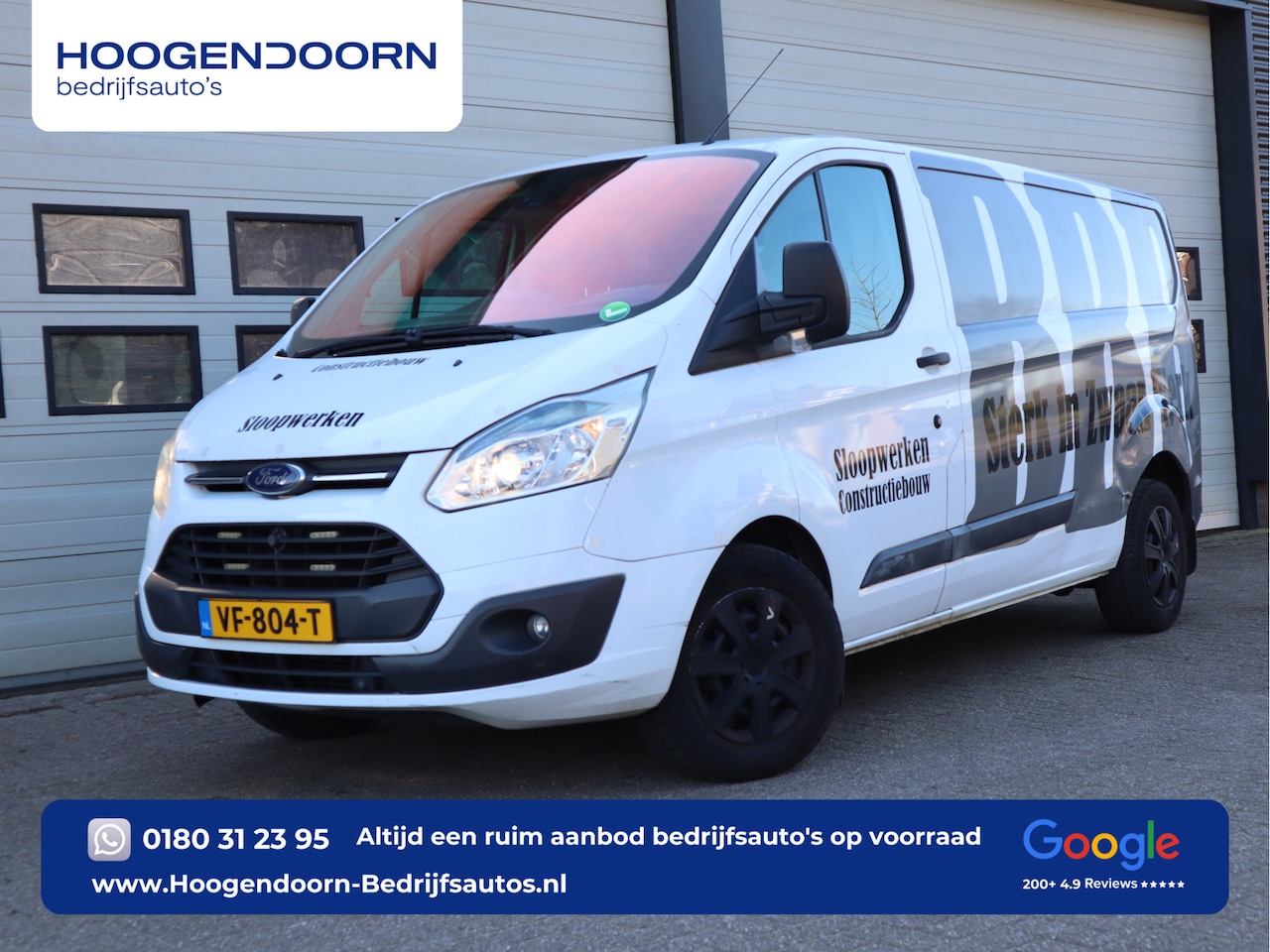 Ford Transit Custom - 290 2.2 TDCI 101pk L2 Lang - Trekhaak - Airco - Cruise - AutoWereld.nl