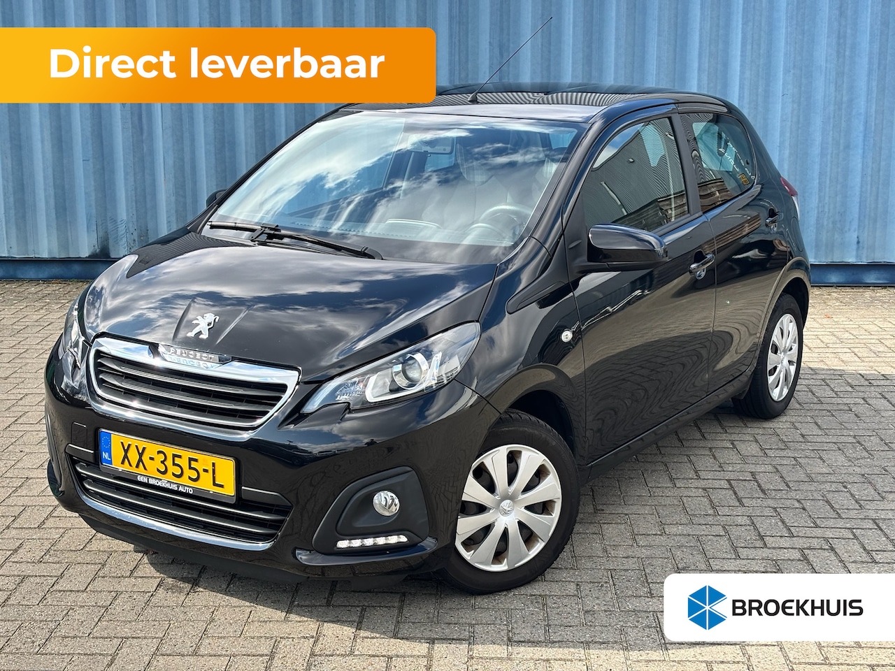 Peugeot 108 - Active Zwart | Bluetooth telefoonvoorbereiding | LED dagrijverlichting | airco - AutoWereld.nl