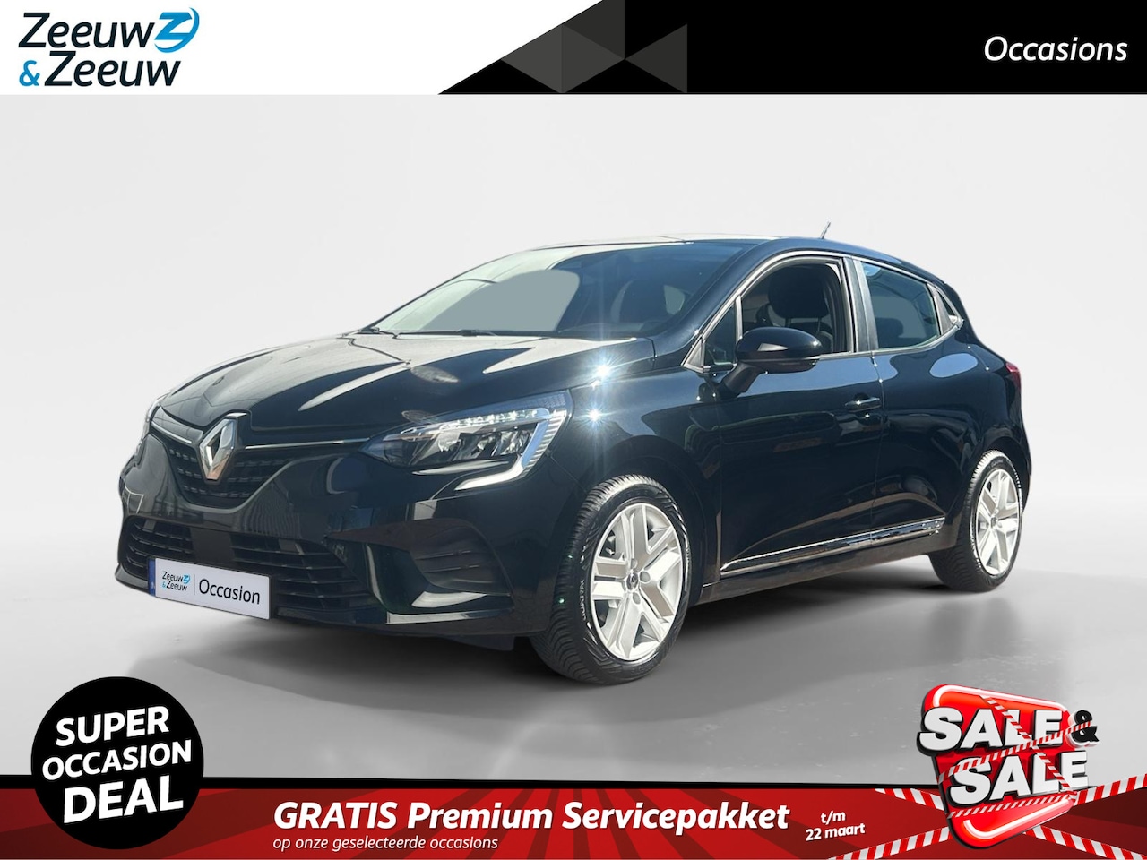 Renault Clio - 1.0 TCe Zen | Navigatie | Parkeersensoren | Airco | Cruise Control | Apple Carplay/Android - AutoWereld.nl