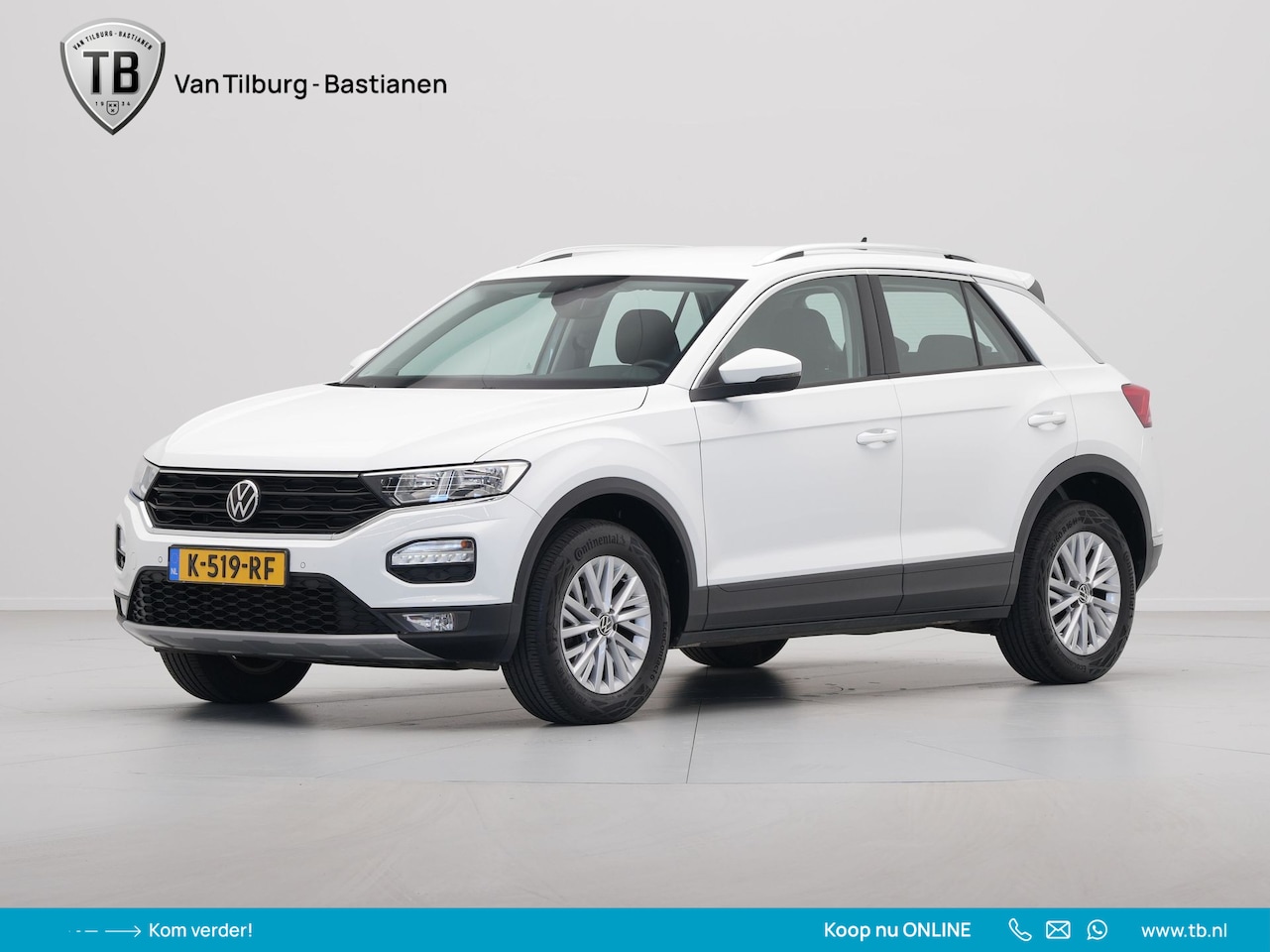 Volkswagen T-Roc - 1.5 TSI 150pk DSG Style Business Navigatie Trekhaak Camera El. Ramen - AutoWereld.nl