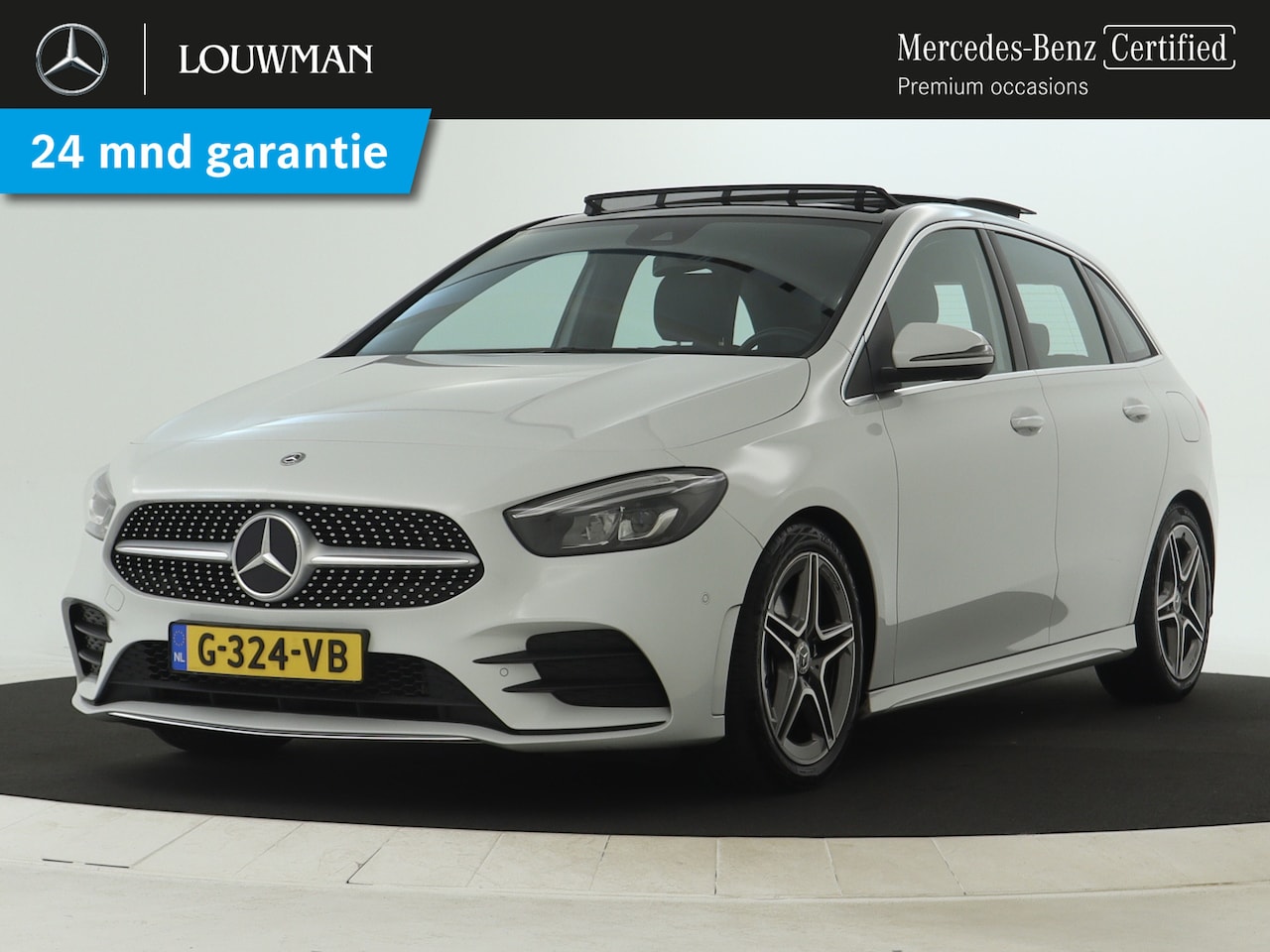 Mercedes-Benz B-klasse - 180 Business Solution AMG | AMG Line | Panorama Schuif-Kanteldak | EASY PACK achterklep | - AutoWereld.nl