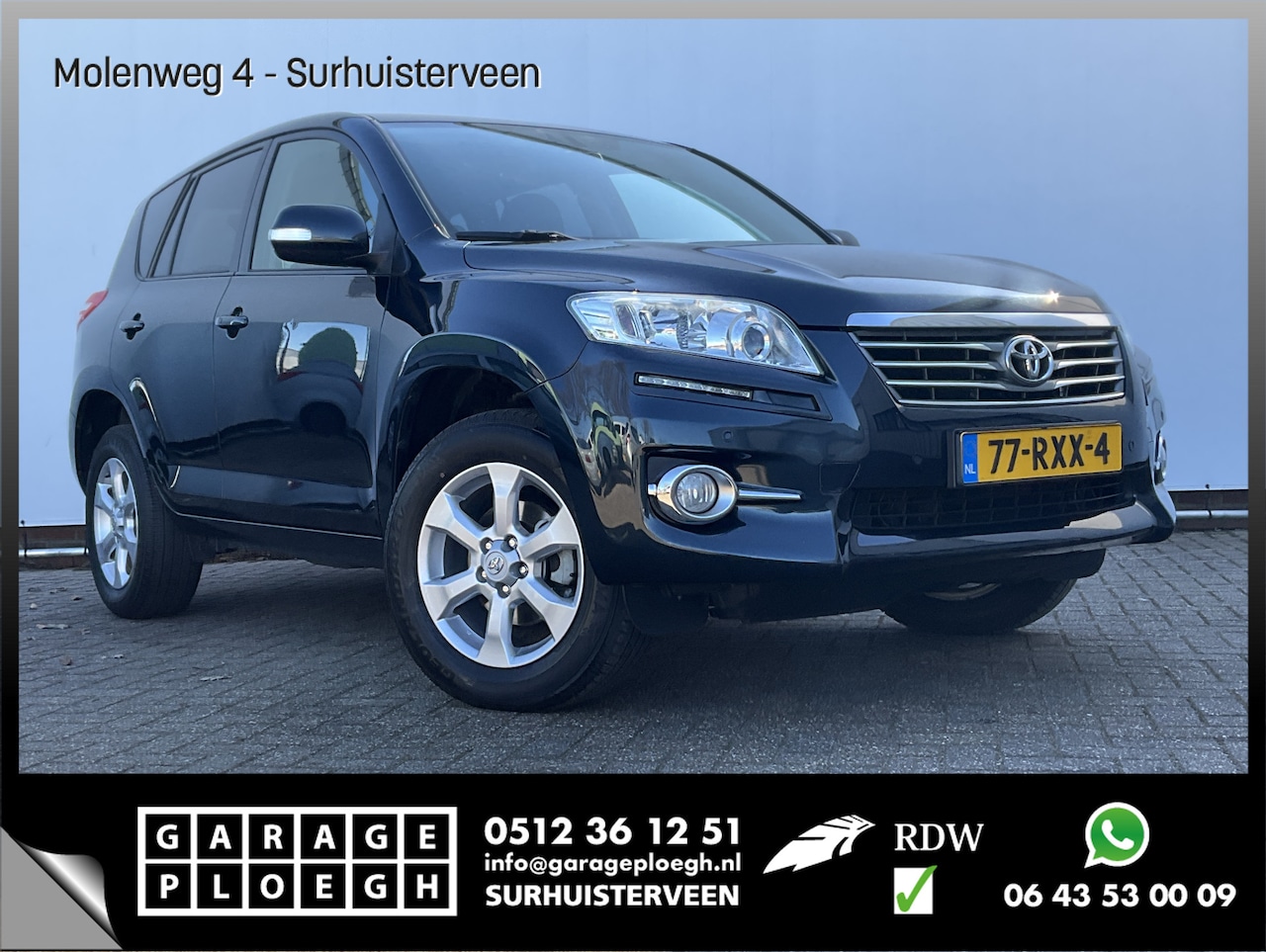 Toyota RAV4 - 2.0 VVTi Aut AWD 4x4 Executive Nav/Cam Business Trekhaak AWD - AutoWereld.nl