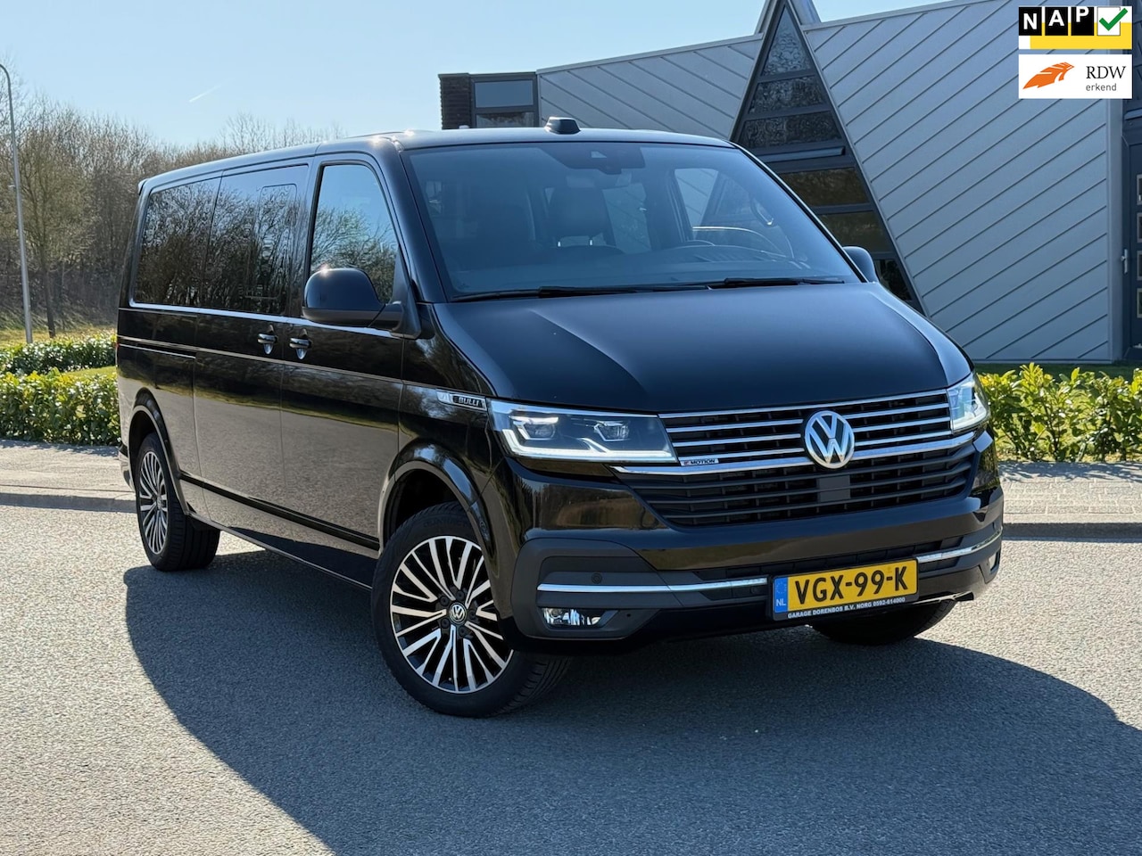 Volkswagen Transporter - Bulli 2.0 TDI L2H1 DC 4Motion Automaat | Navi | LED | Cruise | - AutoWereld.nl