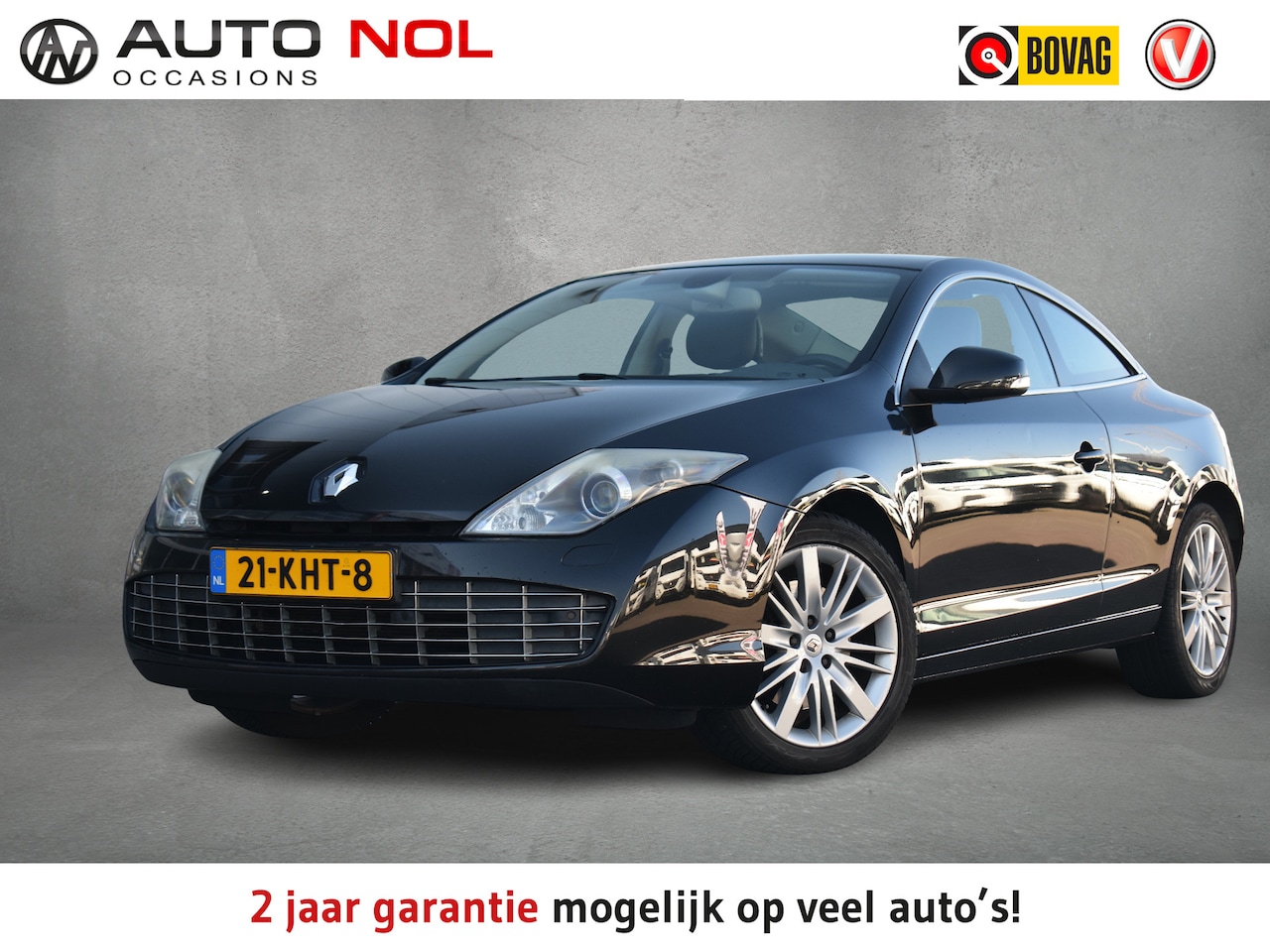 Renault Laguna Coupé - 2.0 16V T GT | Leer | Stoelverw. | Elektr. Stoelen | Navi - AutoWereld.nl