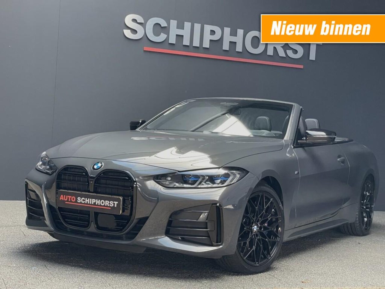 BMW 4-serie Cabrio - Cabrio M440I laser/acc/head-up/dravitgrau/harmankardon/trekhaak - AutoWereld.nl