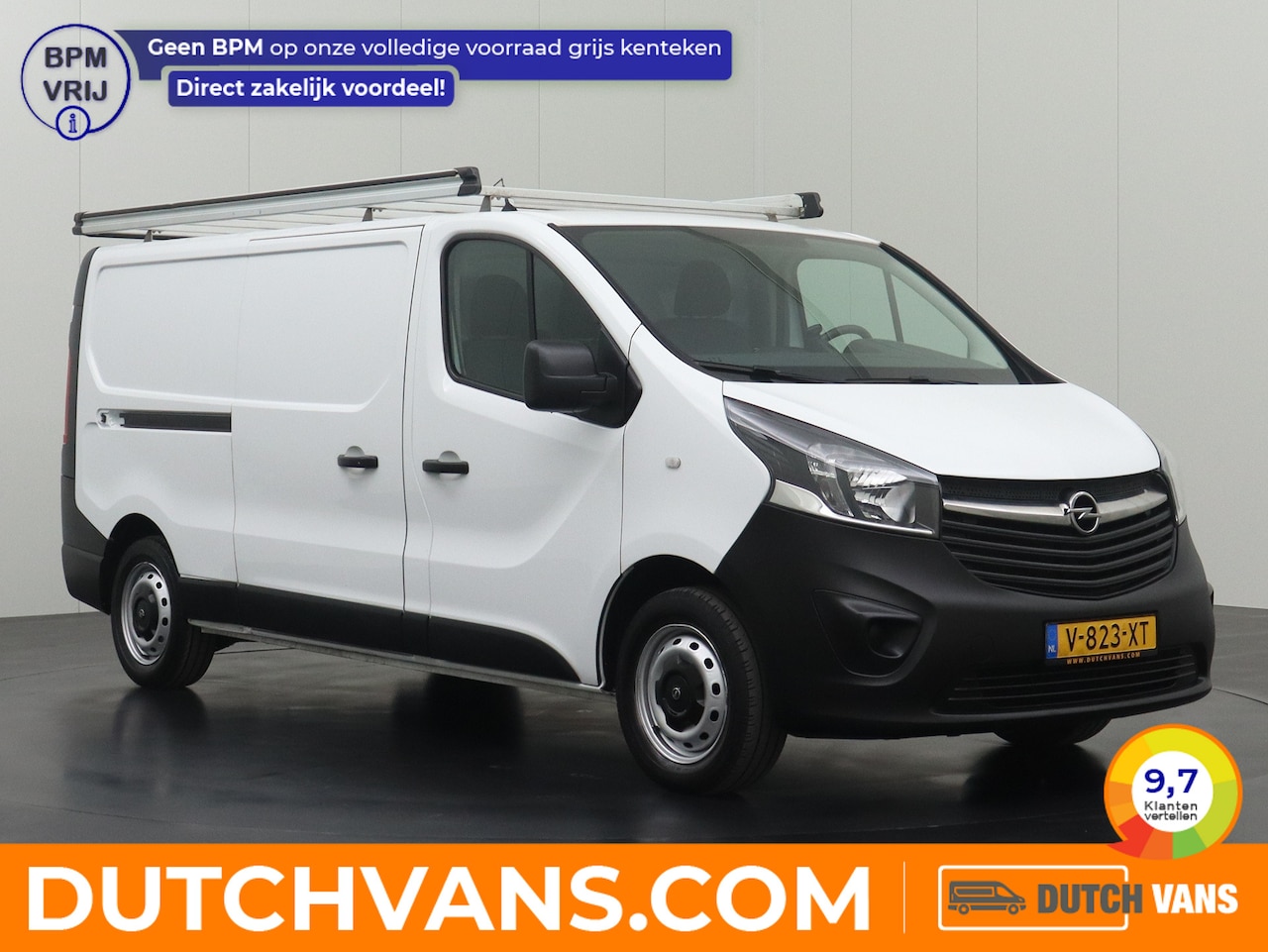 Opel Vivaro - 1.6CDTI 120PK Lang Imperiaal | Trekhaak | Navigatie | Airco | 3-Persoons | Betimmering - AutoWereld.nl