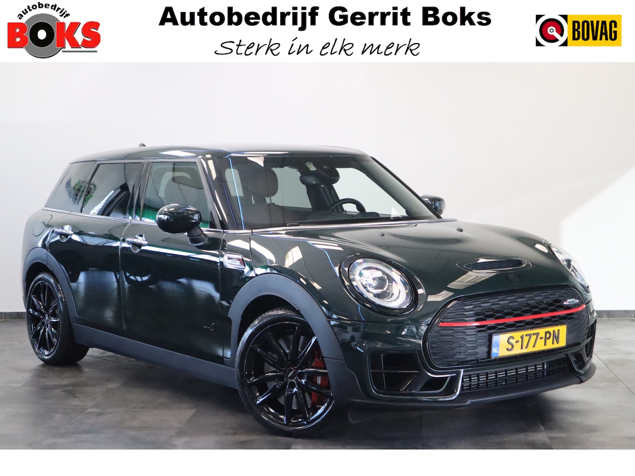 MINI Clubman - 306PK 2.0 JCW ALL4 Harmann Kardon Navigatie Cruise control vol leder interieur 18LMV - AutoWereld.nl