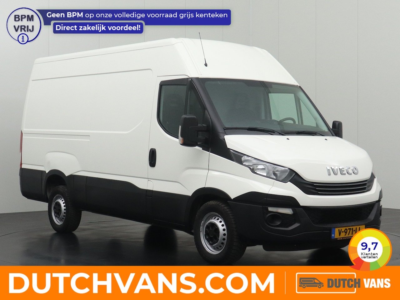 Iveco Daily - 35S16V L2H2 | 3-Persoons | Betimmering - AutoWereld.nl