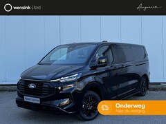 Ford Transit Custom - 320 2.5 PHEV L2H1 Black Platinum DUBBEL CABINE | 2250 KG AHW | 1100 KG Laadvermogen | Lede