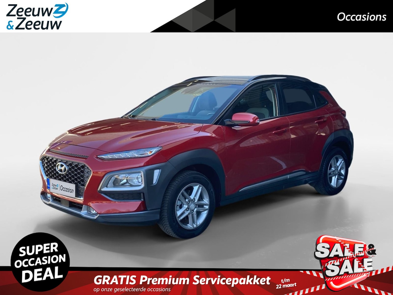 Hyundai Kona - 1.0 T-GDI Fashion | 1ste eigenaar! | Navi | Clima | - AutoWereld.nl