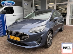 Ford Fiesta - 1.0 EcoBoost Hybrid 125pk Titanium Climat Cruise Parkeersensoren Fabrieksgarantie 25-5-202