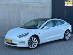 Tesla Model 3 - Long Range AWD 75 kWh Wit TREKHAAK|WIT LEDER