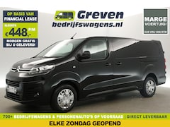 Citroën Jumpy - 2.0 BlueHDI L3H1 Marge | Dubbele Cabine | 6 Persoons | Airco Cruise 2xSchuifdeur Carplay 3